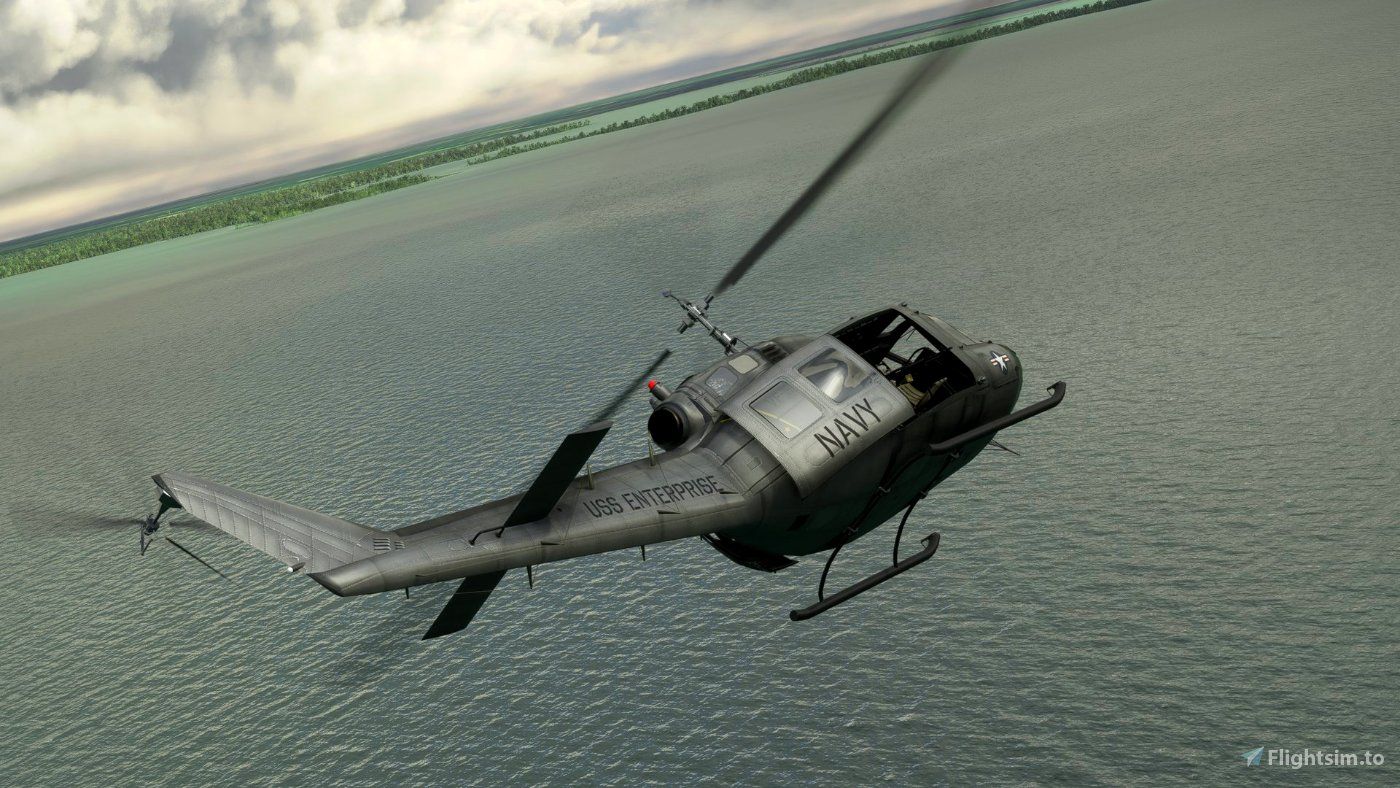 Flight Simulator doesn't have helicopters, modders added one