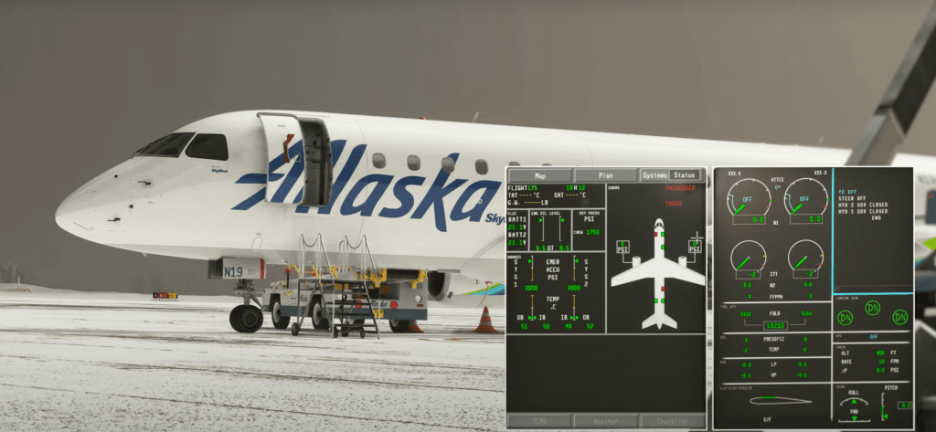 FlightSim Studio prezentuje systemy E-Jets