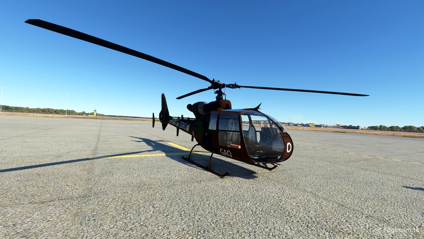 Nieuwe freeware helikopter: SA 342 Gazelle uitgebracht