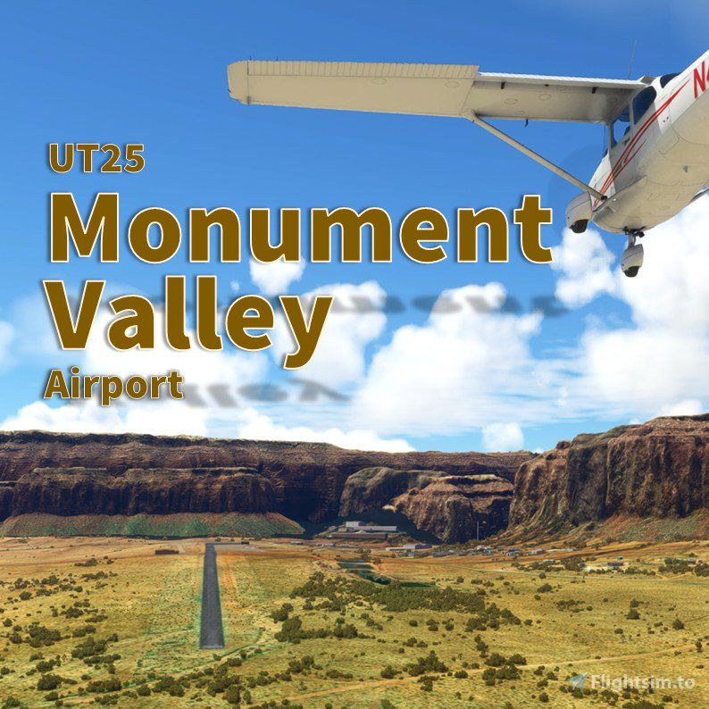 Freeware per l'aeroporto della Monument Valley ora disponibile