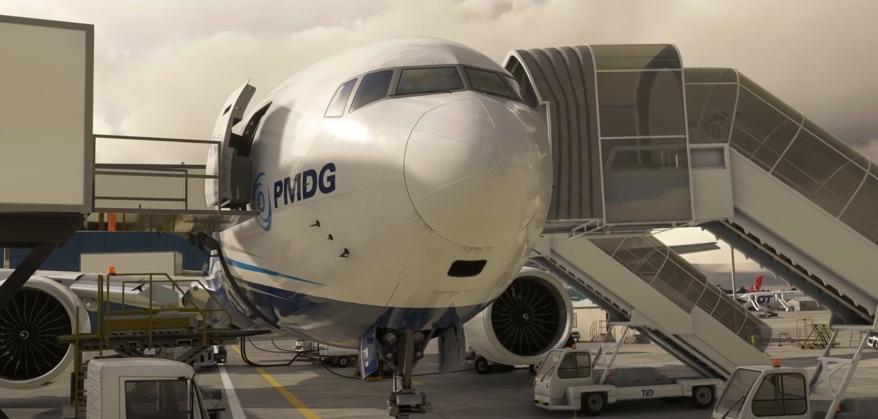 Een eerste blik op de Boeing 777-300ER van PMDG voor Microsoft Flight Simulator