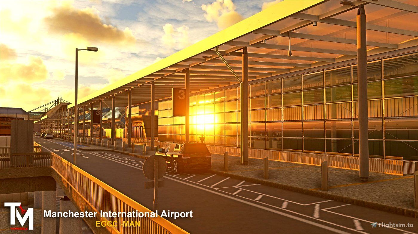 TAIMODELS libère EGCC - Aéroport international de Manchester