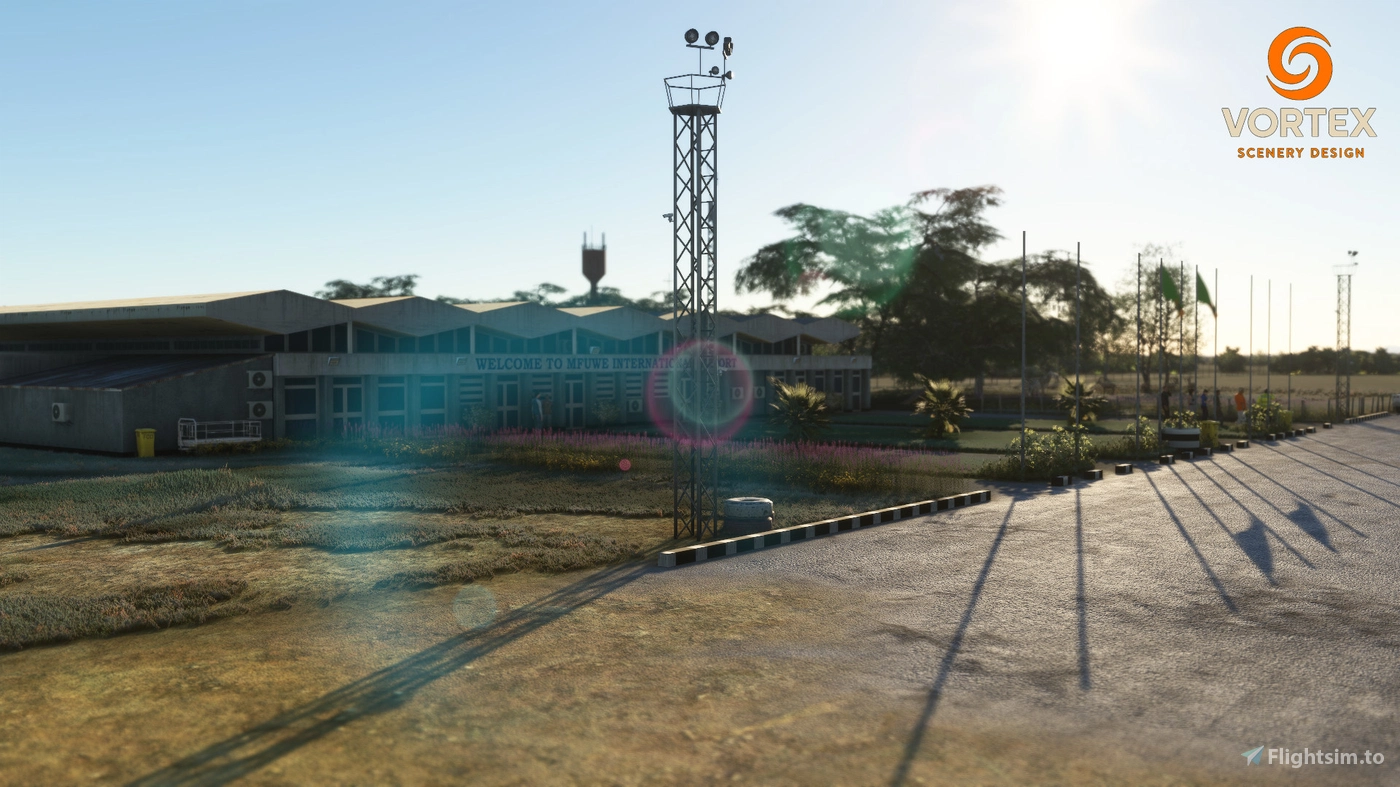 Vortex Scenery Releases Freeware Mfuwe Airport