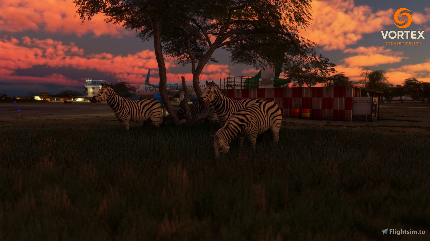 Vortex Scenery Releases Freeware Mfuwe Airport