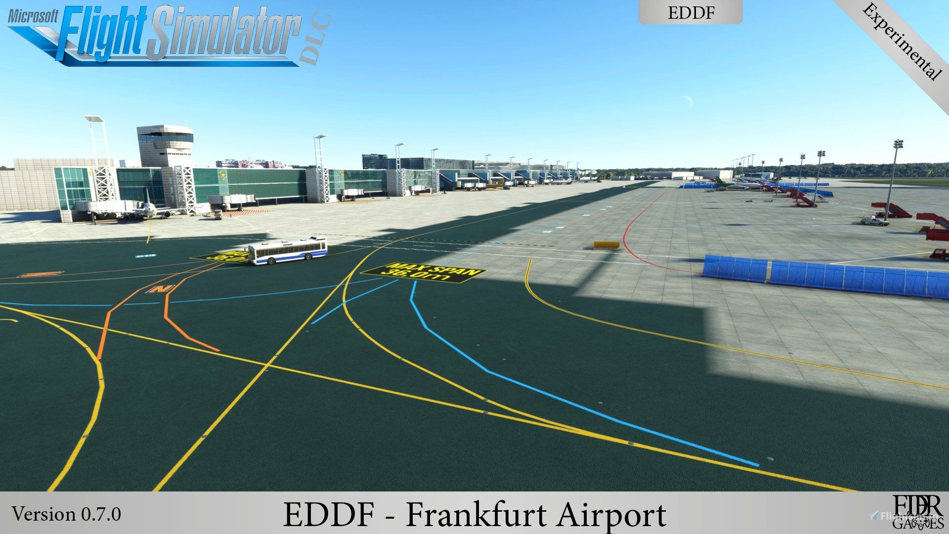Freeware EDDF - Frankfurt Main International updated to 0.7