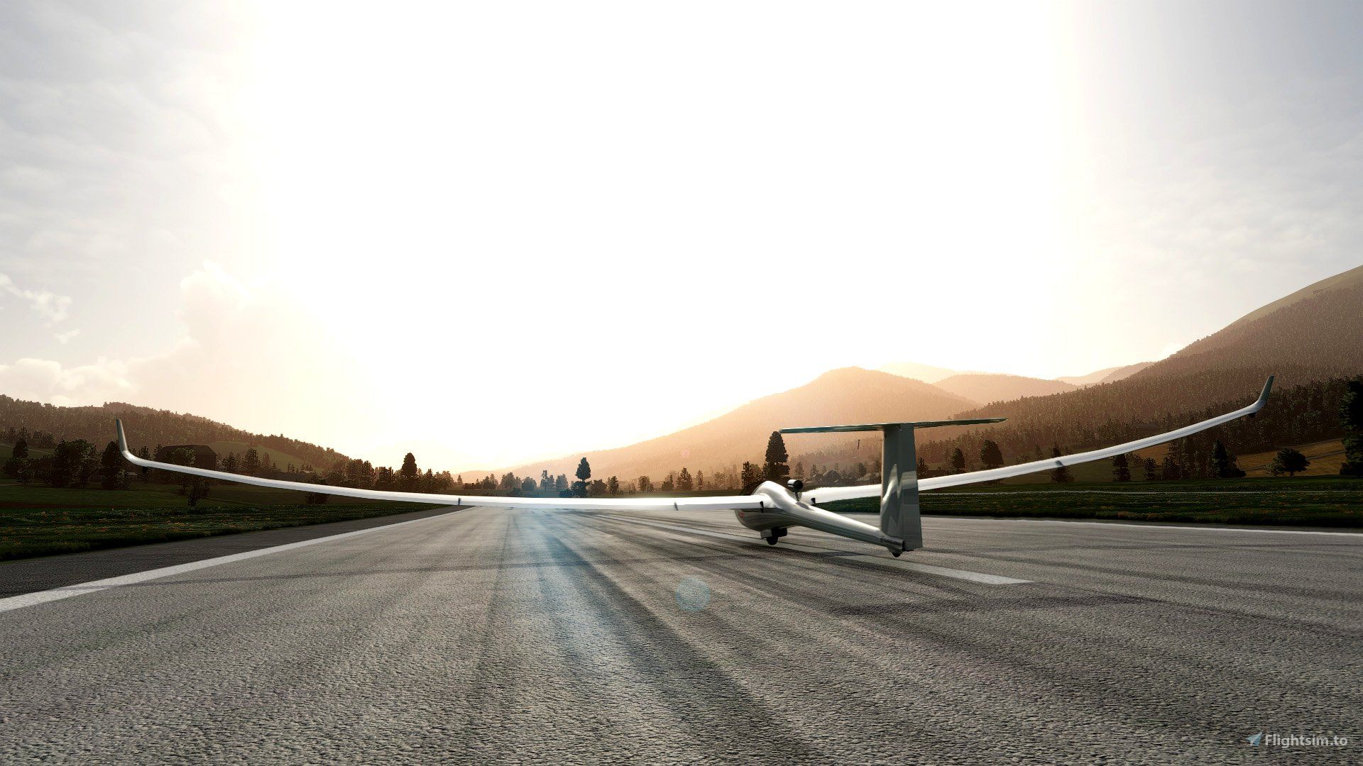 New Freeware Glider DG Flugzeugbau DG-808S now available
