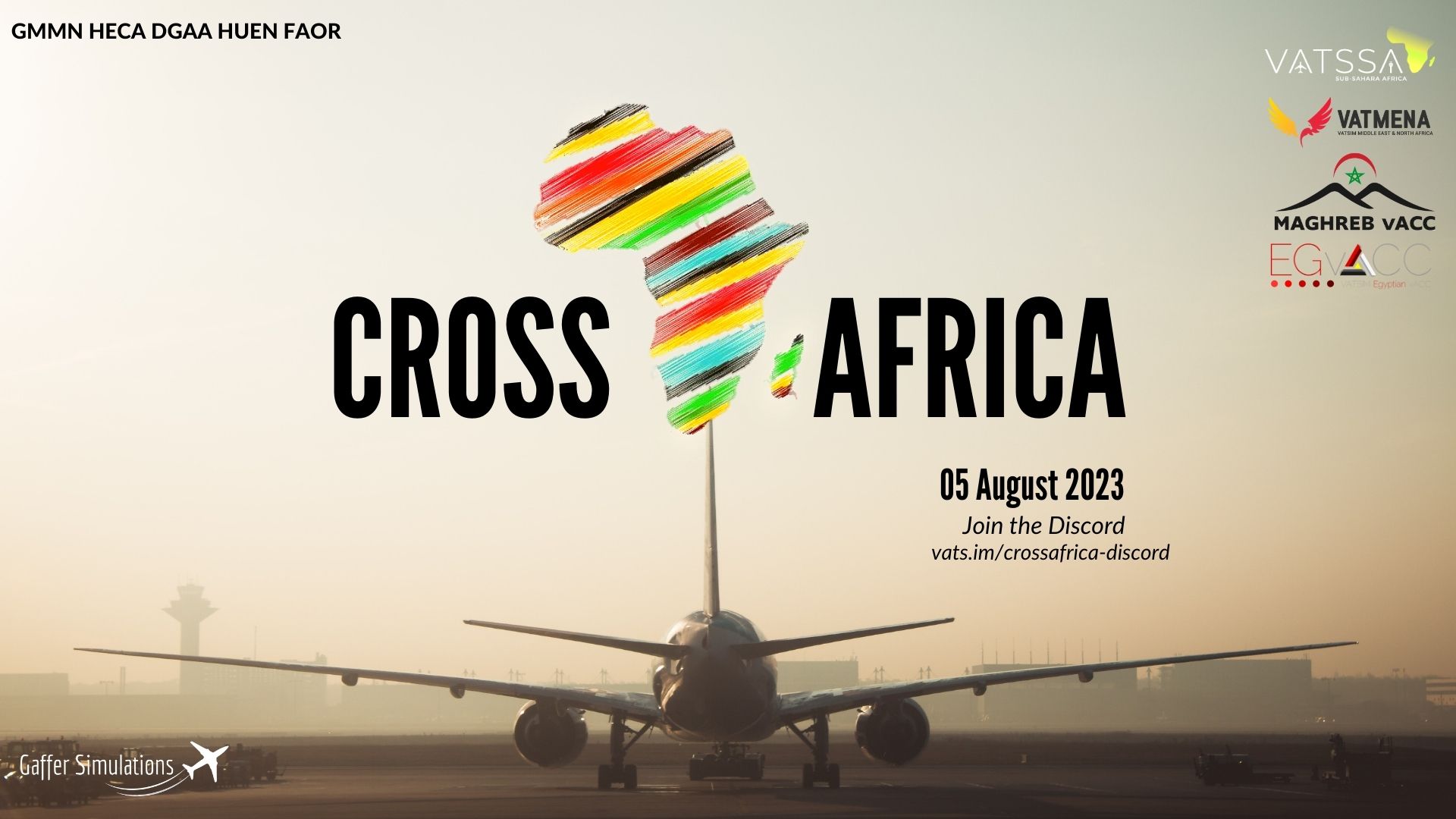 VATSIM's Cross Africa Event Returns