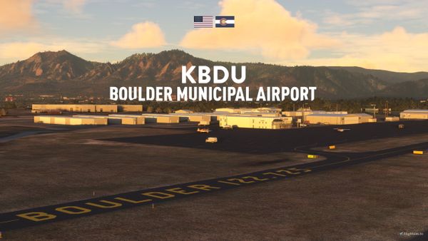 KBDU - Boulder Municipal Airport Freeware Released
