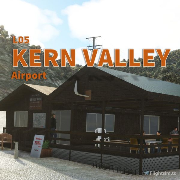 Kern Valley Airport Freeware for Microsoft Flight Simulator Released