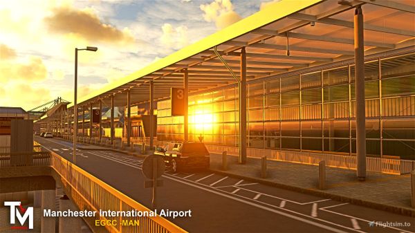 TAIMODELS Releases EGCC - Manchester Intl. Airport