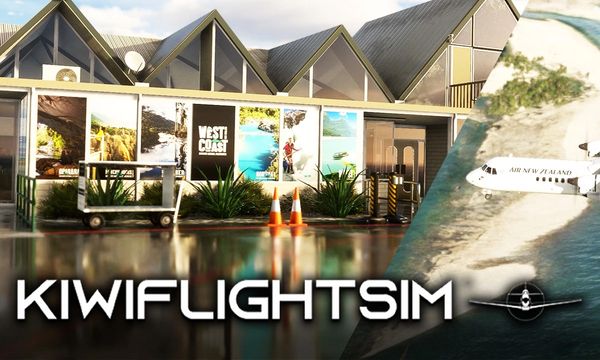 KiwiFlightSim Releases Hokitika Airport in New Zealand