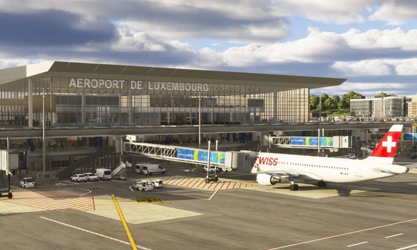 Atelic Releases Luxembourg Airport for Microsoft Flight Simulator