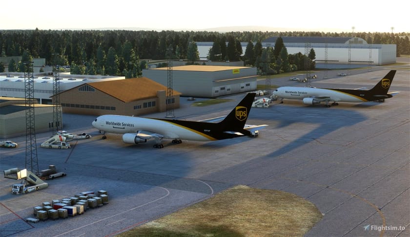 Freeware Oslo Gardermoen Airport ENGM updated to version 1.5