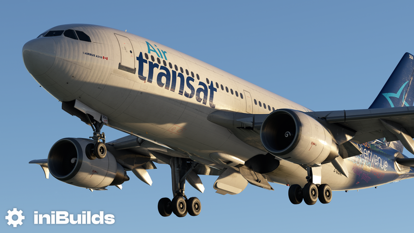 iniBuilds A310 for Microsoft Flight Simulator - Freeware announced