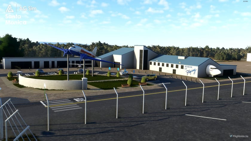 AG Sim releases KSMO - Santa Monica Airport