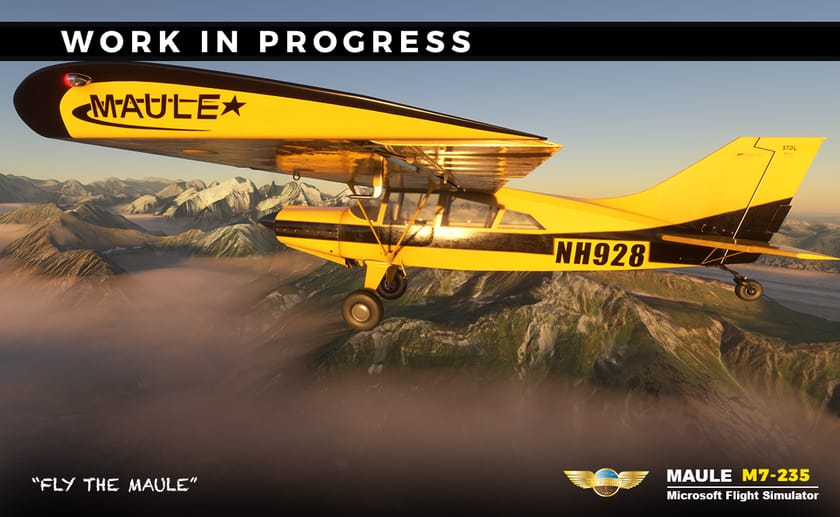 Pilot Experience Sim Teases Maule M7-235 Aircraft