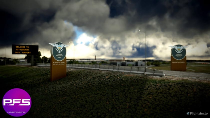 ProjectFlightSim Updates Pittsburgh International Airport