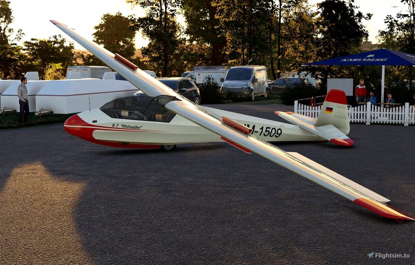 Schleicher K7 Glider Updated to 1.3.2