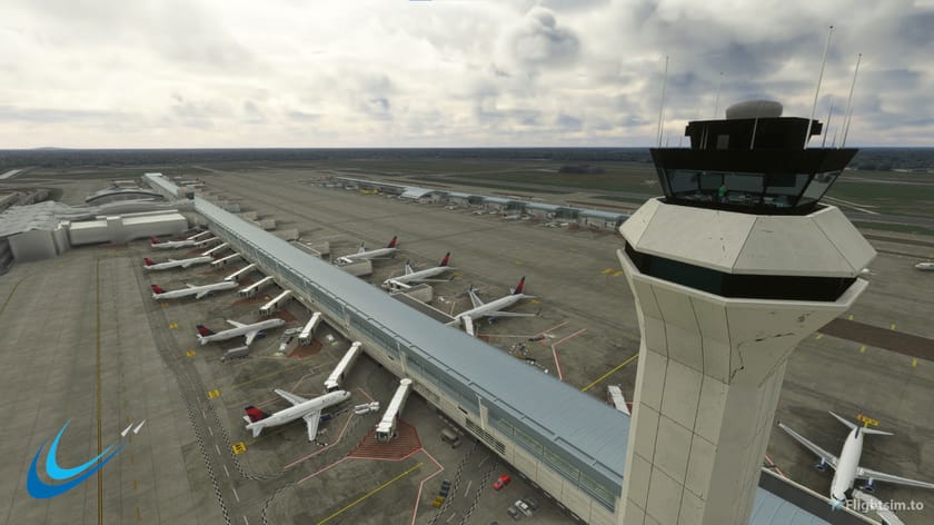 Update for Freeware KDTW - Detroit Metro Wayne Airport