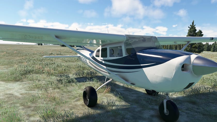 Freeware Cessna T206H Updated to Version 1.2