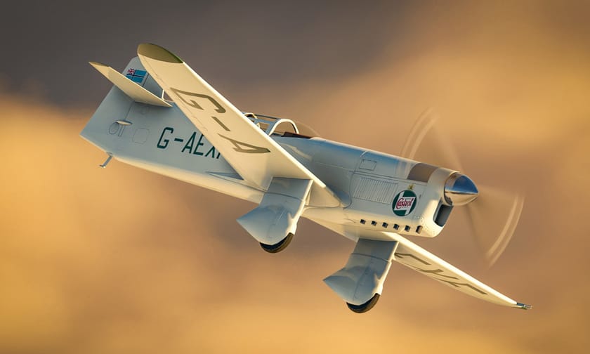 DSD Simulations Releases Percival Mew Gull Freeware