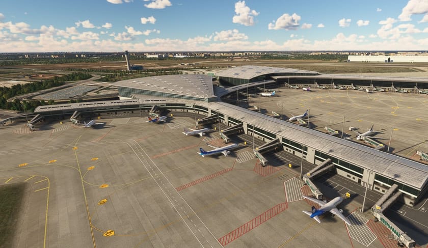 SamScene3D Releases Tianjin Binhai International Airport