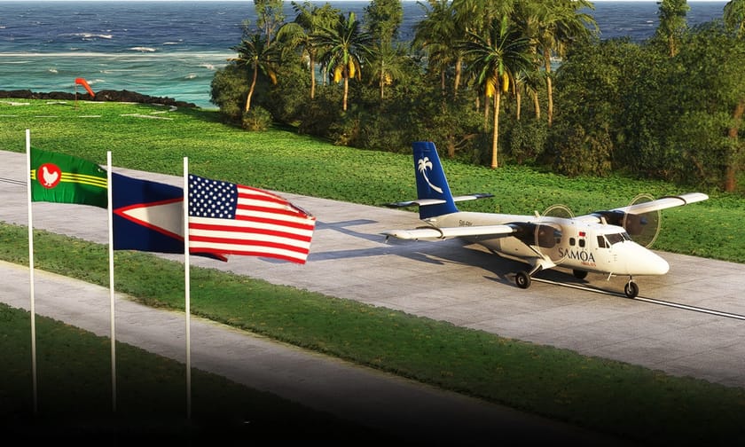 KiwiFlightSim Releases Two Airfields in Manuʻa Islands