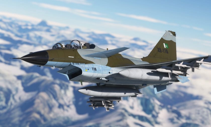 MarineRM Releases Chengdu J-10S for Microsoft Flight Simulator