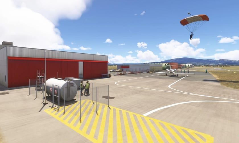Lézignan-Corbières Airport Released for Microsoft Flight Simulator 2024